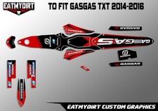 PER GASGAS TXT PRO 2014-2016 KIT GRAFICA PERSONALIZZATA TRIAL DECALCOMANIE ADESIVI