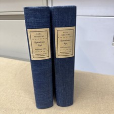 Limited ED "Remembrance Rock" Carl Sandburg - 1948 Hardcover 2-Volume 846/975