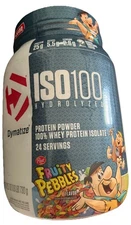 Dymatize ISO100 Hydrolyzed Fruity Pebbles Whey Protein Powder - 1.6lbs.