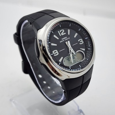Casio Illuminator WVA-106HA Wave Ceptor World Time WR 50M ANA-DIGI MEN'S WATCH