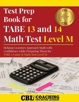 Test Prep Book For TABE 13 and 14 Math Test Level M Coaching For Better Learning