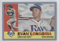 2017 Topps Archives 1960 Light Blue 44/75 Evan Longoria #28 10k8