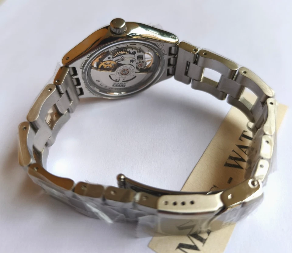 SWATCH+IRONY AUTOMATIK+YAS100 BODY & SOUL+GEHÄUSE SILBERN+NEU/NEW - Bild 3 von 4