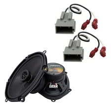 Fits Lincoln Town Car 1990-2002 Front Door Replacement Harmony HA-R68 Speakers