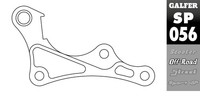 Bremssattel Galfer Yamaha Yz 250-450 / Wr 450 Fantic Xef Resolution Halterung