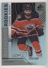 2018 Upper Deck SP Game Used Authentic Rookies Rainbow 183/296 Cooper Marody 5vt