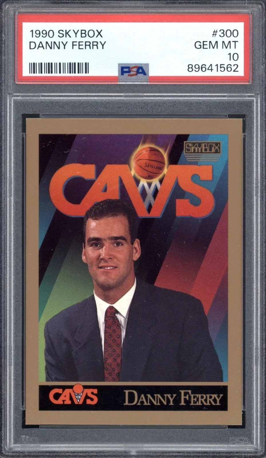 PSA 10 Low POP DANNY FERRY 1990-91 Skybox #300 RC Cavaliers Rookie "NEW SLAB"