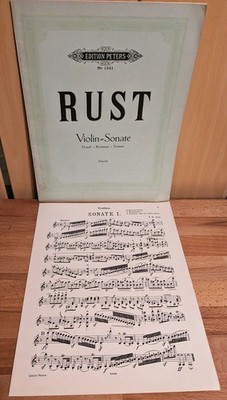 Sonate für Violine solo - Violin-Sonate D moll, Ré mineur, D minor, Ed Peters 13