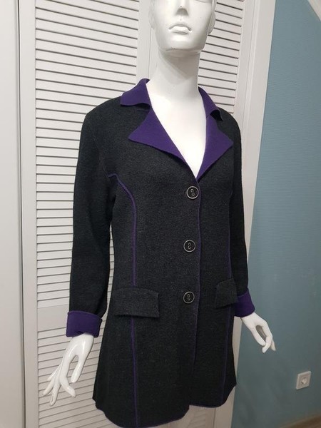 Women Gerry Weber Sweater Grey Angora 40 / L / 48