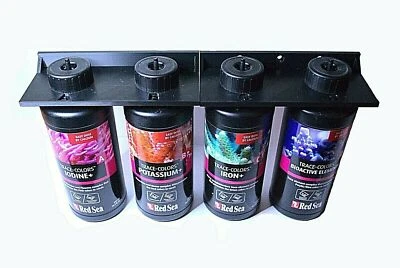 Red Sea Trace Colors ABCD Wall Mount 500ml For Dosing