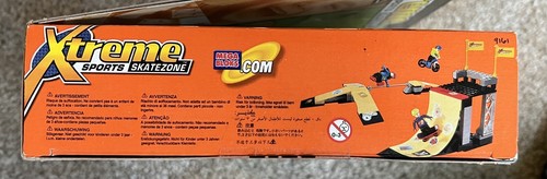 Mega Bloks Xtreme Sports SkateZone Ramp Vintage 2000 #9161 125 Pieces SEALED - Picture 5 of 7