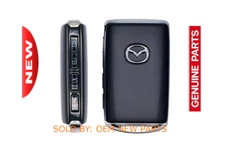 OEM Mazda CX-5 CX-9 Keyless Remote Smart Key Fob 4 Button WAZSKE13D03