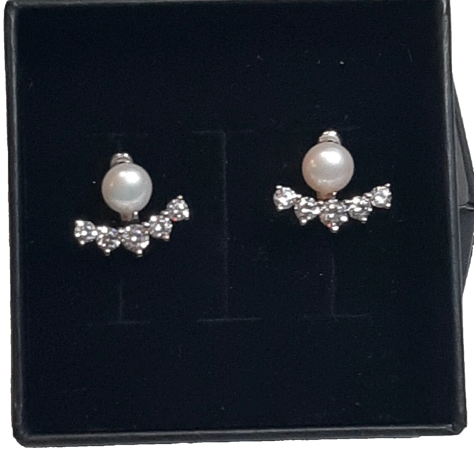 Stainless Steel Platinum Plated Fashion Earrings