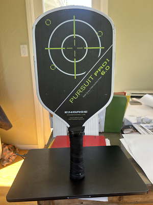 Engage Pursuit Pro1 Pickleball Paddle - Raw T700 Toray Carbon Fiber for Extreme