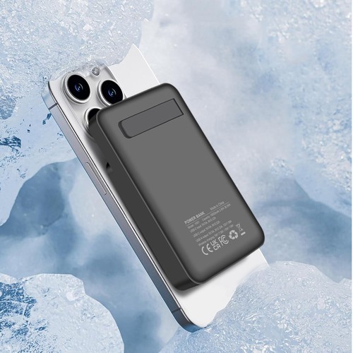10000mAh Magnetyczny bezprzewodowy powerbank Przenośna ładowarka do iPhone 16 15 14 - Zdjęcie 5 z 14