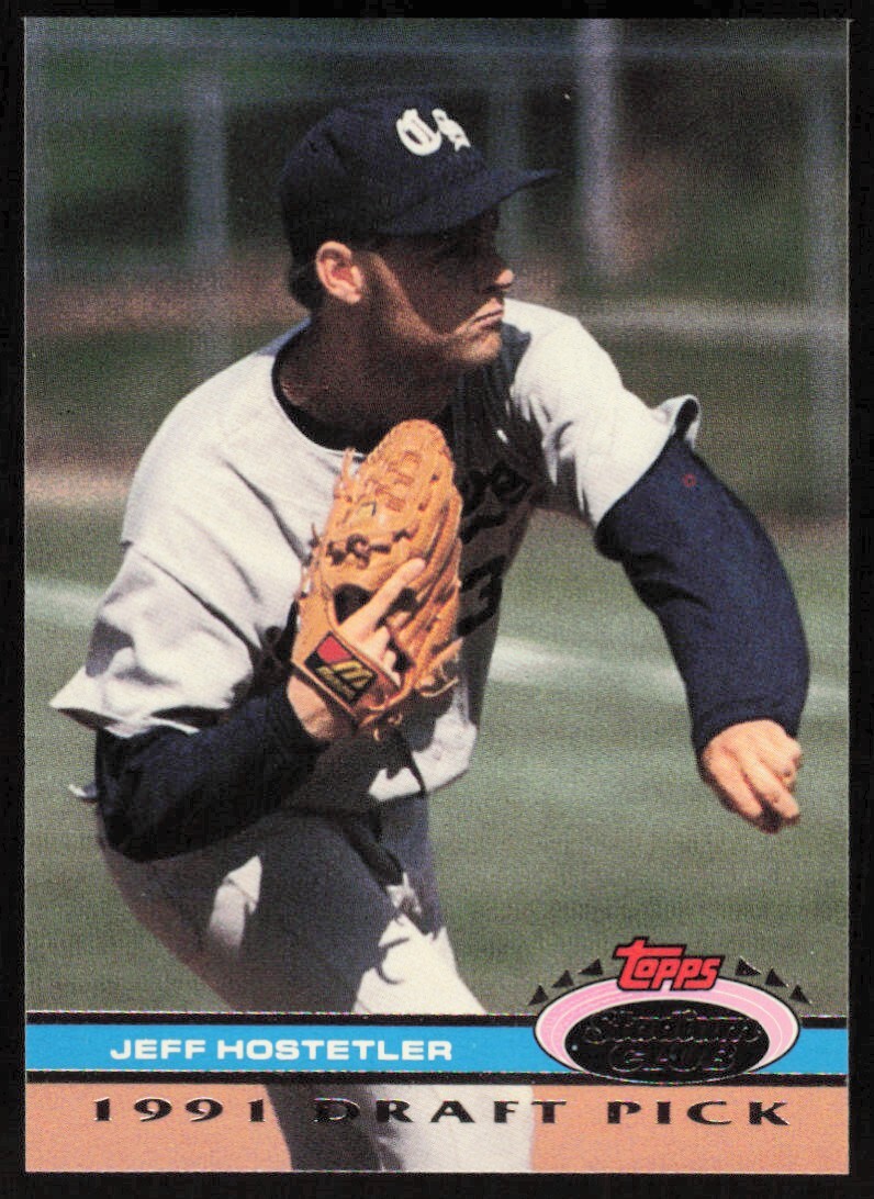 1992 Stadium Club Dome #88 Jeff Hostetler Rookie Montreal Expos