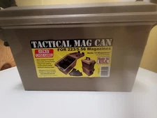 MTM Tactical Mag Can for 223 5.56 MAG holds 15 30-rd mag. Dark Earth