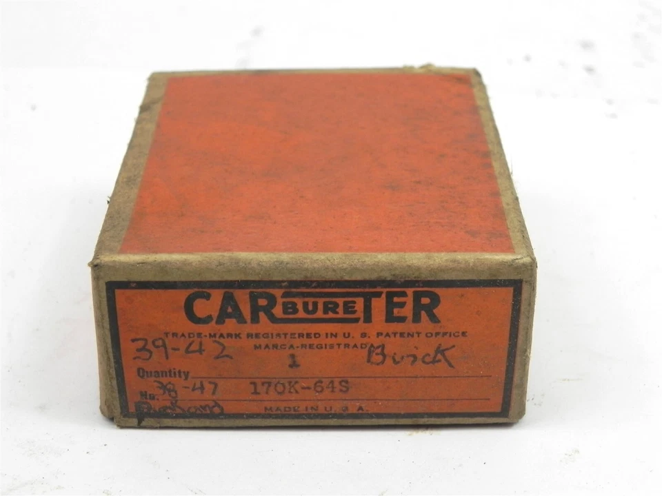 1939-1942 BUICK 1938-1950 PACKARD CARB TAMPA DE ESTRANGULAMENTO AUTOMÁTICA THERMO CARTER #170K-64S - Imagem 2 de 4