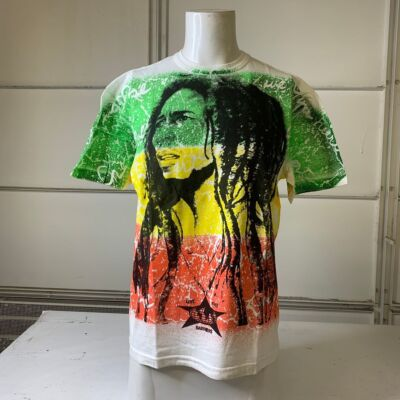 #ad #ad BARRIERS Marley X Barriers One Love T Shirt Men#x27;s Size Medium White $23.44