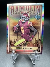 2023 Bowman Chrome University #RM-7 Mario Williams Ramblin Man Refractor 1950