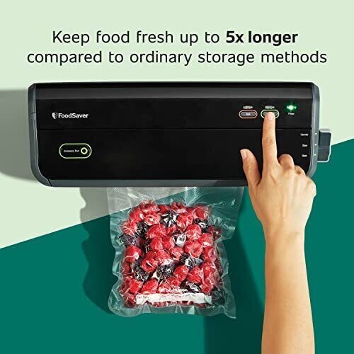 FoodSaver 1-Quart Precut Vacuum Seal Bags with BPA-Free Multilayer