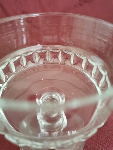 Vintage Quality French Glass Wine Or Dessert Glass Traditional Old 11.5cm High - Picture 8 of 11