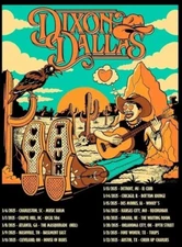 Poster Dixon Dallas Spring Tour 2025 Poster, gift for fans