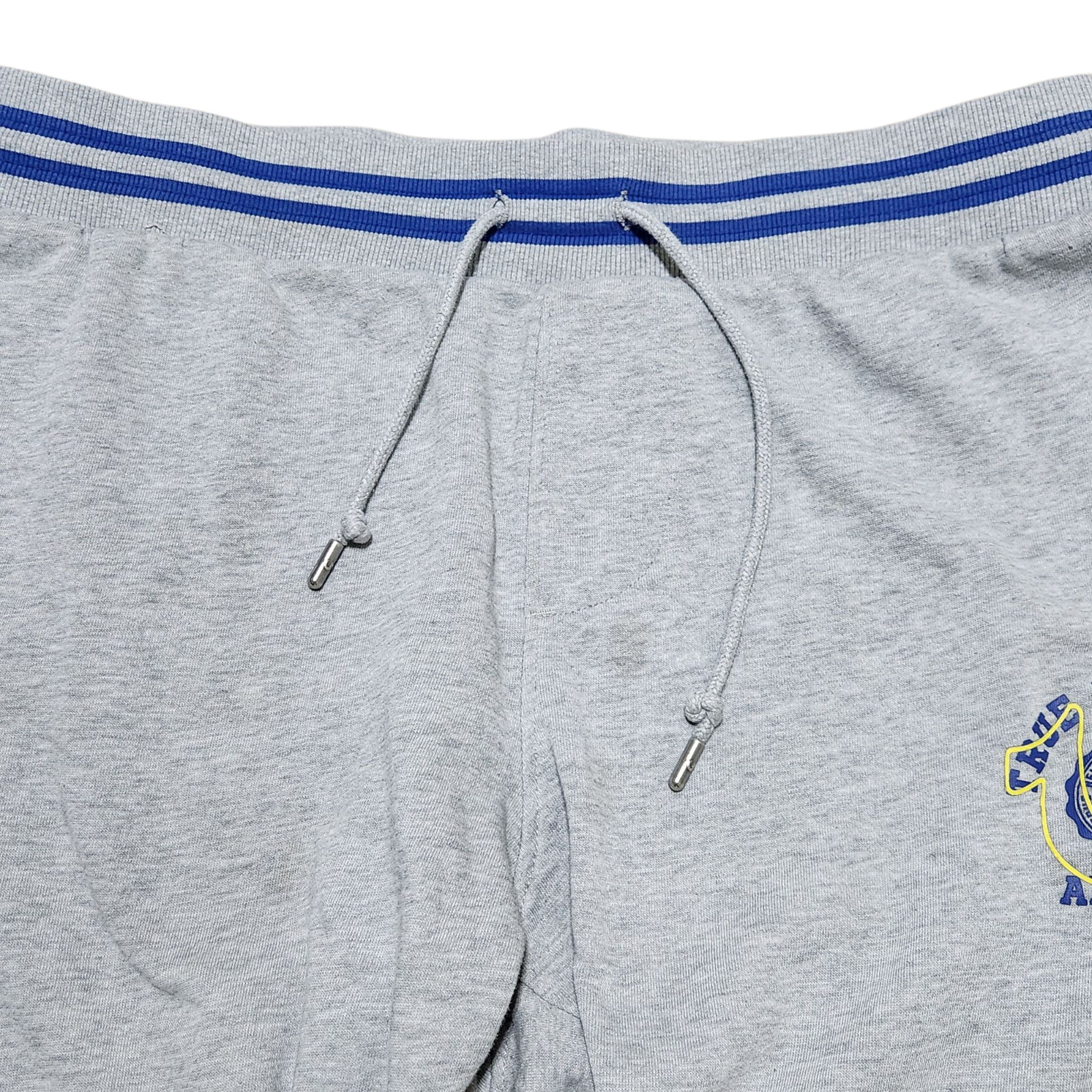 True Religion Alumni Jogger Men XL Gray Tapered Sweatpants Streetwear thumbnail 8