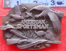 The American Sportsman 1989 Commemorative Belt Buckle