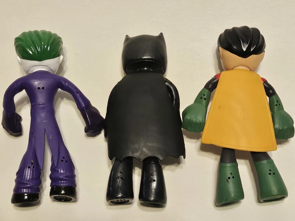 Figura Flexible Batman, Robin, Joker Flextreme Nuevas Figuras de la Liga de la Justicia Foto 2 de 2