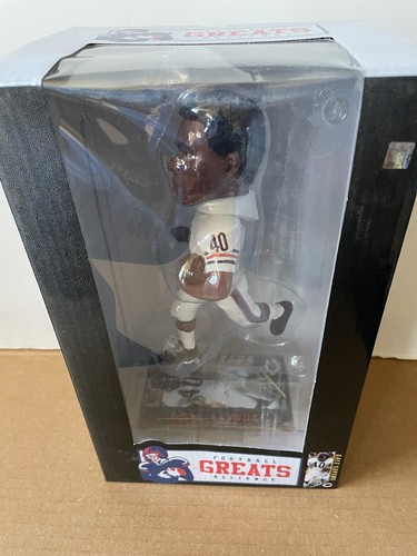 GALE SAYERS Chicago Bears FOCO NFL "Legends Of The Field” Bobblehead NIB - 第 1/2 張圖片