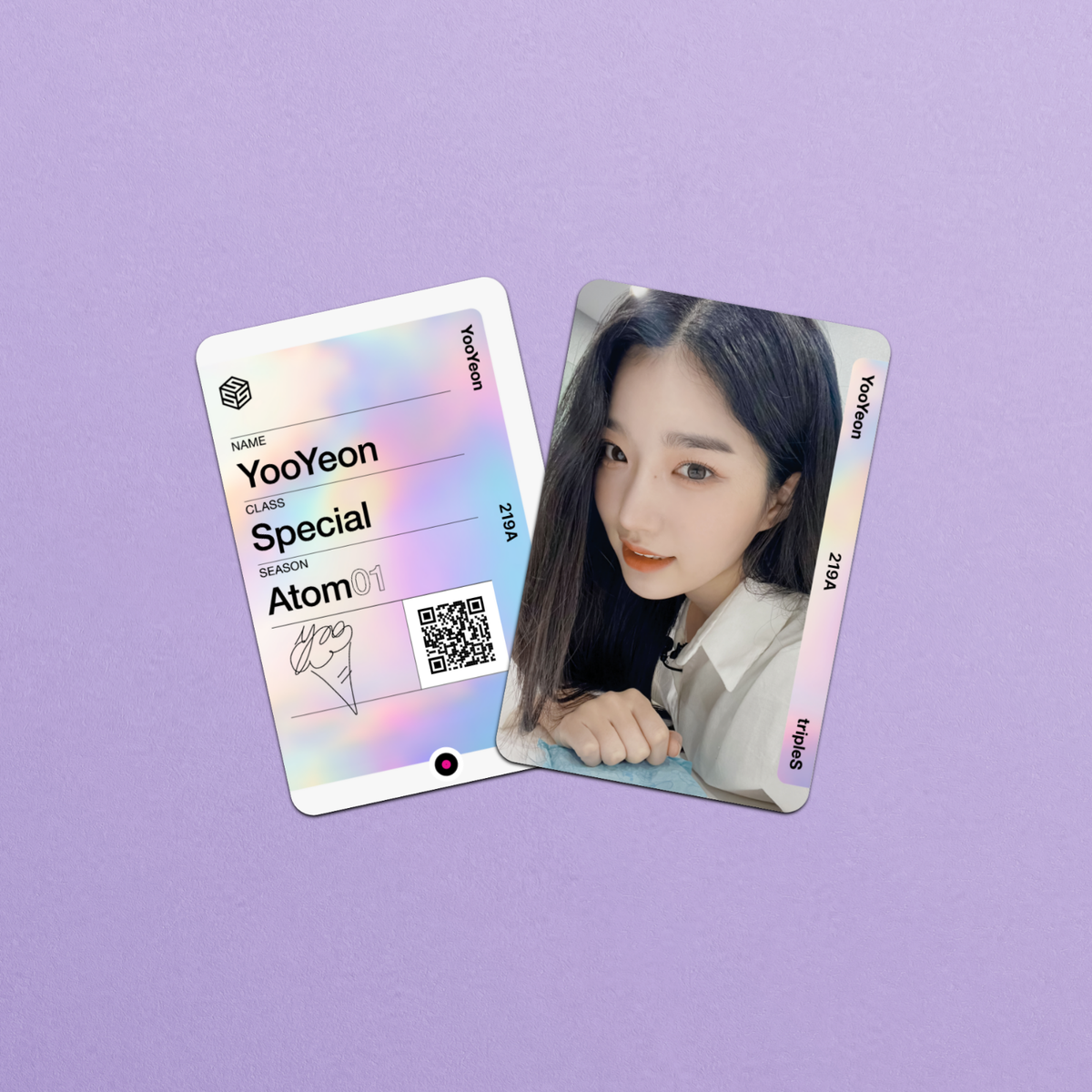 tripleS S5 YooYeon REPLICA objekt Atom01 200s Fanmade