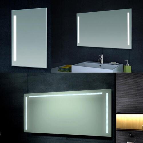 LED Beleuchtung Kalt Warm weiß licht Badezimmer Wand Hänge spiegel 80 / 100 x 60 - Bild 1 von 6