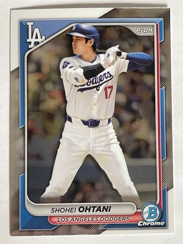 Shohei Ohtani 2024 Bowman Chrome Base Card #85 Dodgers
