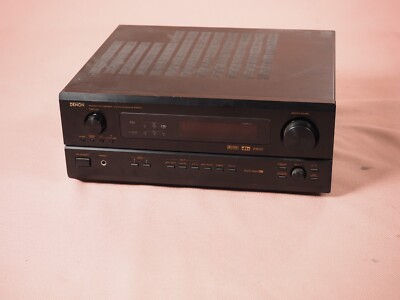 Denon Model AVR-97 5.1ch 500w Home Theater Receiver Tested Working No Remote