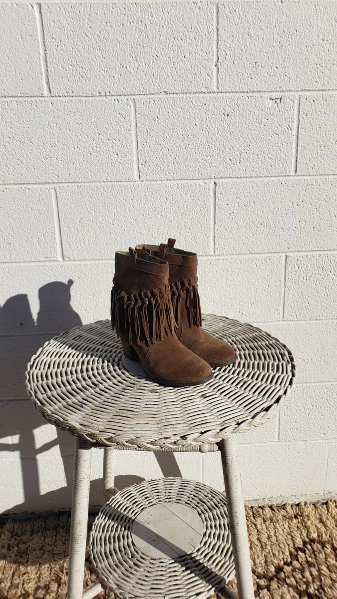 Sbicca vintage collection sound fringe bootie sale