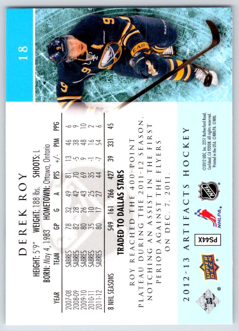 2012-13 Upper Deck Artifacts NHL Hockey Cards - U-Pick From List - Picture 37 of 201