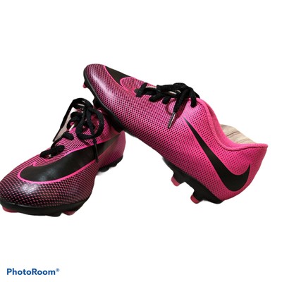 pink nike cleats youth