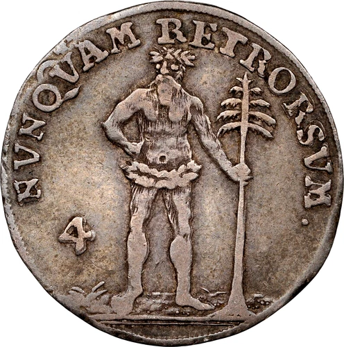 1740 IBH German States Brunswick Wolfenbuttel 4 Mariengroschen NGC VF 35 Germany
