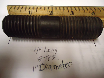 McMaster Carr Supply Co Stud Bolt 1'' - 8 x 4'' ''New'' 91025A920 ''New''