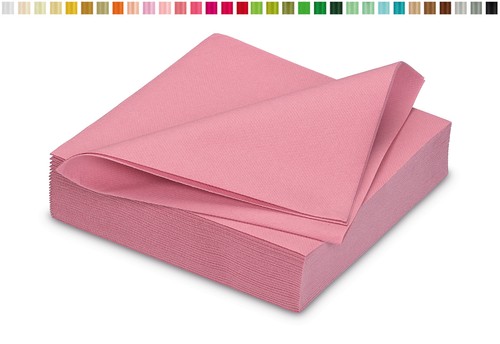 25 Servietten 40x40cm Stoffähnlich in Premium Qualität Hochzeit Stoffoptik Deko - Bild 6 von 23
