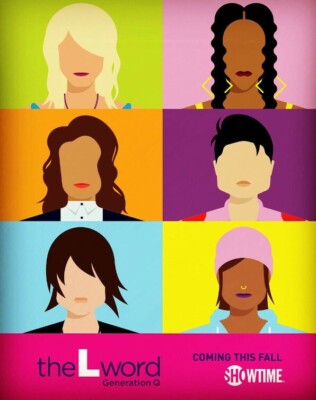 THE L WORD - GENERATION Q Posterdruck - Hochglanz A4 Druck