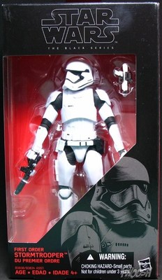 Star Wars BLACK Wave 1 Force Awakens 1st order StormTrooper figure 6'' scale 