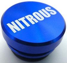 1x Car Cigarette Lighter Cover Accessories Universal Nitrous Button Blue