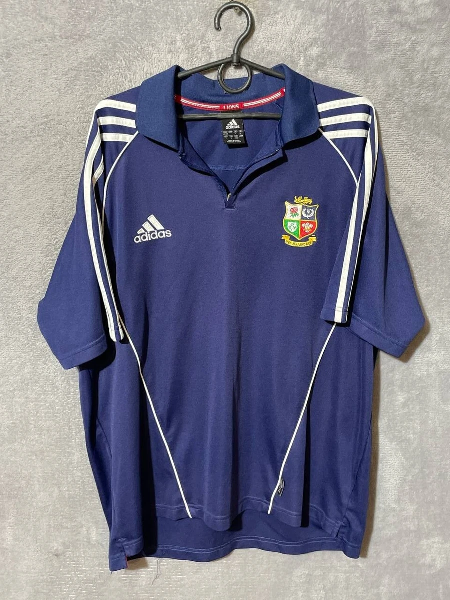 British And Irish Lions Training Jersey Rugby Shirt Navy Blue