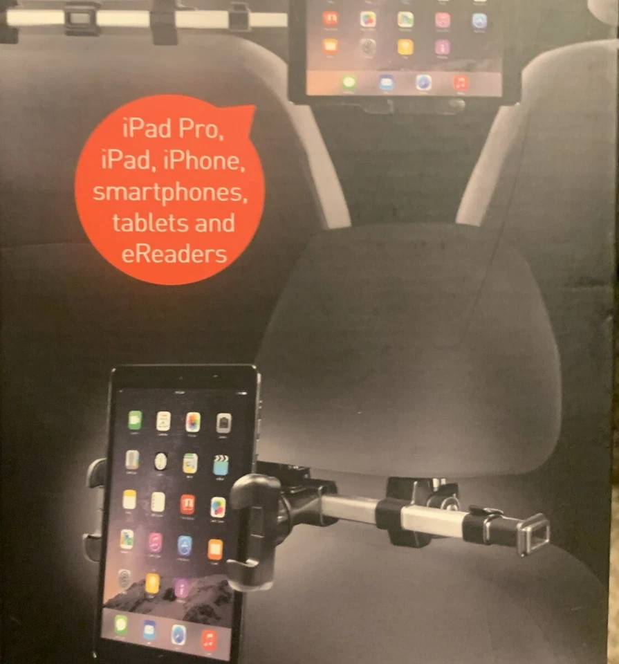 Macally HR Mount Pro Dual Position Car Seat Headrest Mount, Brand New In Box - Image 4 of 4