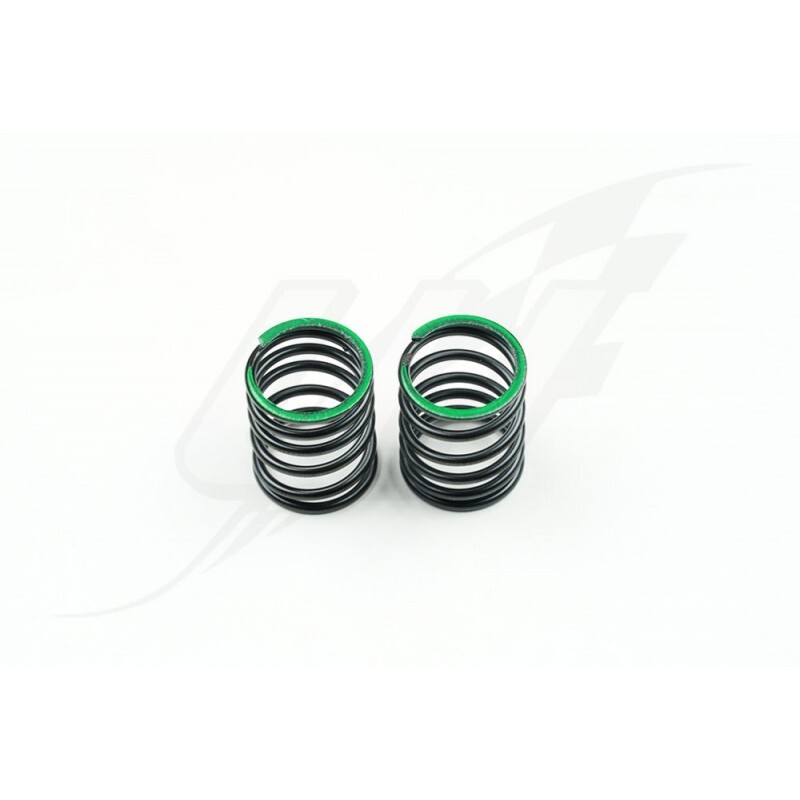 [FR] WIRC SHOCK SPRINGS 3.5LB PROGRESSIVE (GREEN) - 03170-10