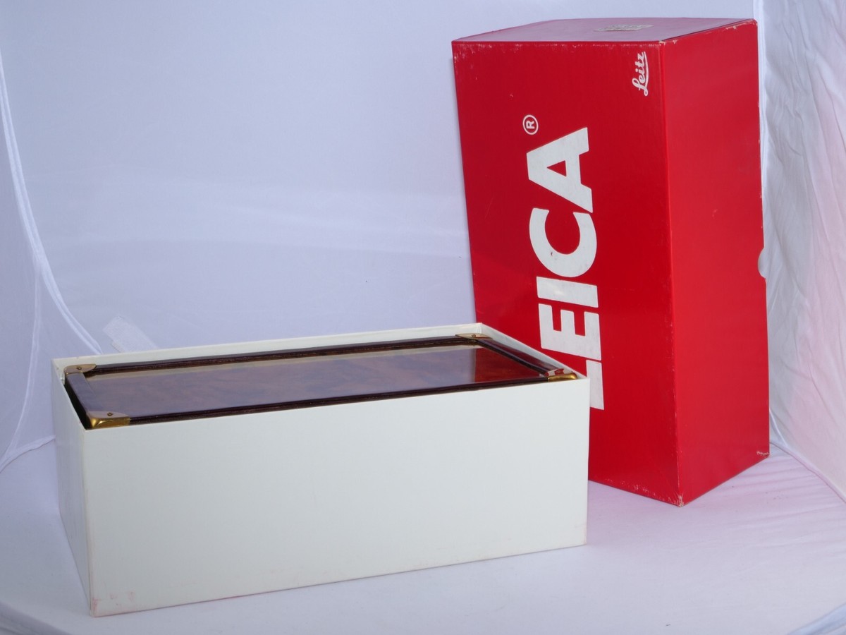 Vintage Leica R3 Aztec Amatl Sacred Bark Display Case. Soft