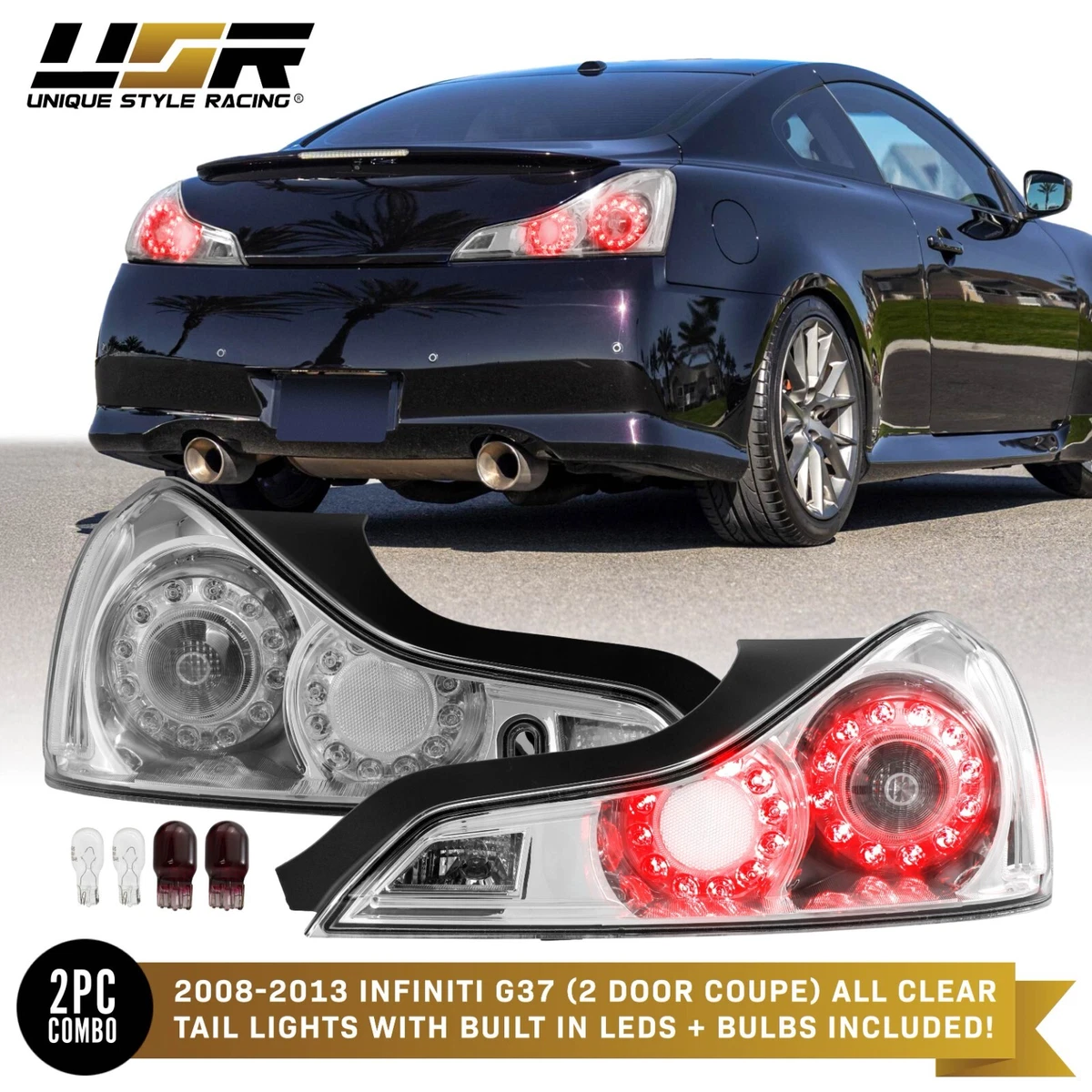 Tail Lights for INFINITI Q60 for sale | eBay