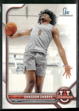 2021-22 Bowman University - #91 Shaedon Sharpe (RC)